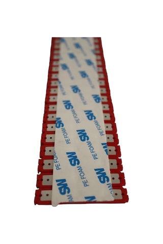 1,2 Watt 3lü Lensli Kırmızı Led Modül 2835 Reklamcı Modül 10 Adet