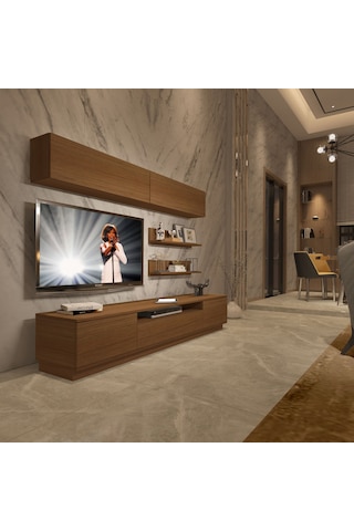 Decoraktiv Trendstyle 5s Mdf Tv Ünitesi Tv Sehpası Ceviz