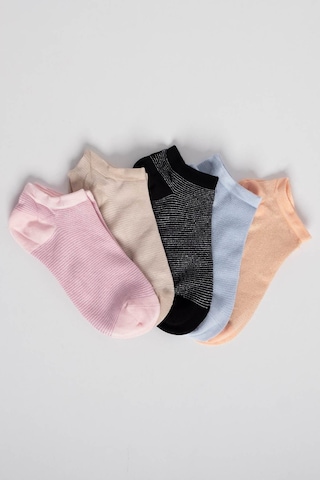 Aytuğ Kadın Modal 5 Çift Özel Kutulu Patik 33244