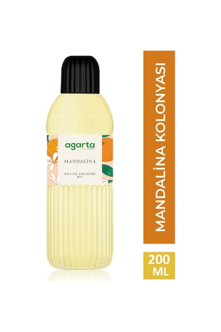 Agarta Pet Şişe 80 Derece Mandalina Kolonyası 200 ML