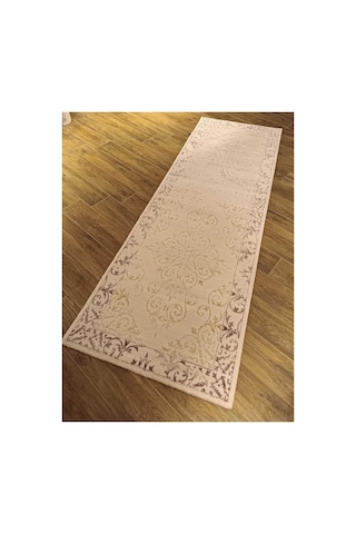 Adrasan 3178b Krem-lila Halı Çok Renkli