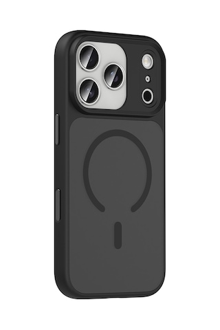 Nihcase Apple Uyumlu iPhone 17 Pro Max Kılıf Mat Manyetik Şarj Özellikli Flet Armor Kapak