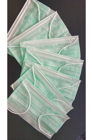 Make Soly Care 3 Katlı Renkli Burun Telli 2 Kutu 100 Adet