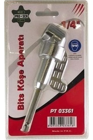 Pro-scr 03361 Vidalama Köşe Adaptörü Bits Köşe Aparatı