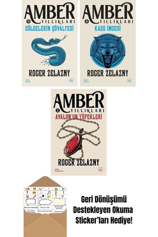 Gölgelerin Şövalyesi Amber Yıllıkları 9 + Kaos İmgesi Amber Yıllıkları 8 + Avalon Un Tüfekleri Amber Yıllıkları 2