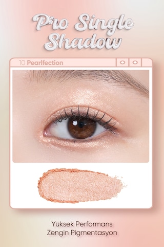 İnci Işıltılı Kremsi Dokuya Sahip Tekli Far Clıo Pro Single Shadow 23fw G10 Pearfection 48589396