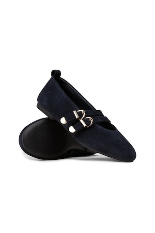 Deery Kadın Hakiki Süet Lacivert Babet - L2659zlcvc01