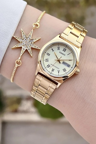 Casio Csgnct144 Kadın Kol Saati Altın