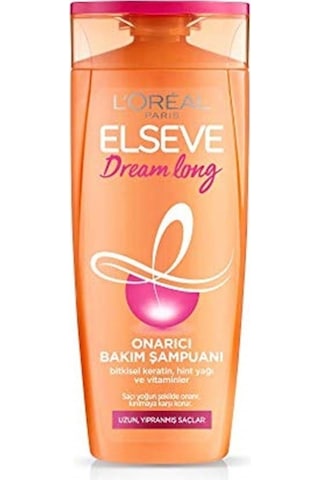 Elseve Dream Long Onarıcı Bakım Şampuanı 2 x 360 ML + Saç Kremi 360 ML