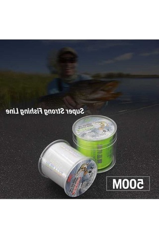 Novahub Dayanıklı Naylon Misina - 500m, Hızlı Batma, Aşınma Dirençli, 14.3-40.5lb Çekme Gücü, Daha İyi Bağlama Teknolojisi