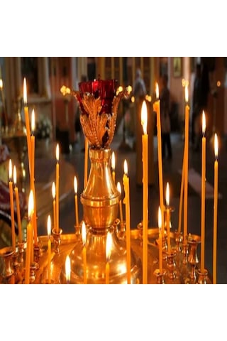 Yüksek Kalite 16pcs Church White Candles 16 Adet Beyaz Arınma Mumu Beyaz Kilise Mumu Beyaz Ayin Mumu