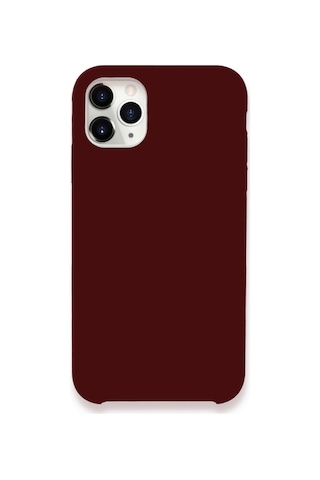 İphone 11 Pro Kılıf Lansman Legant Silikon - Bordo