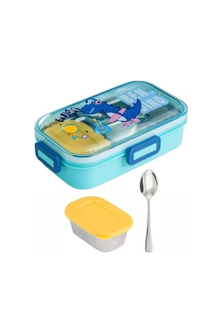 Akıllıelma-lunch Box Beslenme Kabı Çelik İthal Enjoy Yeşil K.2537 92553 0237 Yeşil
