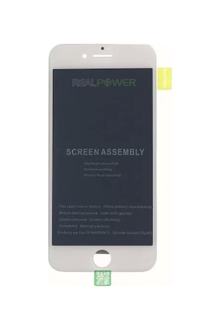 Realpower Apple Uyumlu iPhone 8 Lcd Ekran Dokunmatik Hq Beyaz