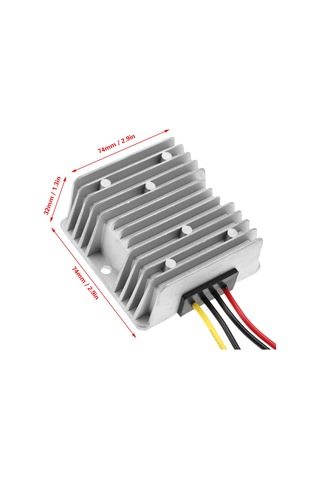 Skycity 24v 240w Yüksek Verimli Dc-dc Boost Konvertörü, 12v Girişli 10a Güç Kaynağı, Aşırı Akım/koruma Ve Su Geçirmez Özellikli