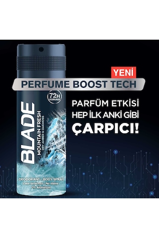Blade Mountain Fresh Deodorant 6 x 150 ML