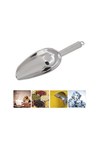 Geeroyoo Çelik Paslanmaz Çok Amaçlı Kova - Kahve, Buz, Un, Kuruyemiş İçin Ergonomik Tutamaklı 12oz Diğer