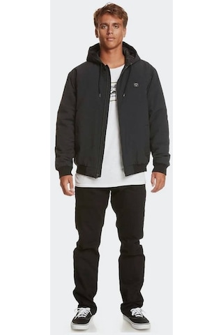 Quiksilver Quıksılver Ls Tekstil Erkek Çeket Siyah