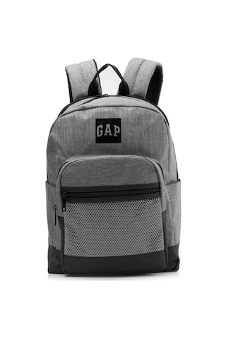 GAP Sırt Çantası Çift Bölmeli Gri Siyah