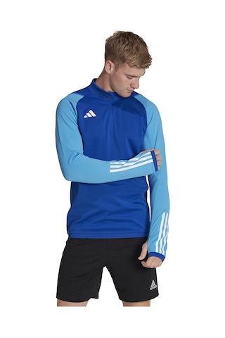 Adidas Tiro23 C Tr Top Erkek Futbol Uzun Kollu Antrenman Üstü Hu1309 Mavi 001