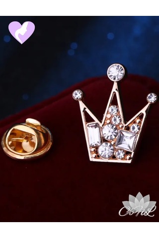 Olfil Mini Madalyon-korsaj Takımı Işıltı Stili 194305022 Altın Rengi