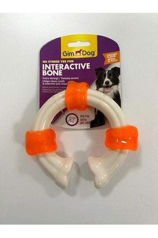 Gimdog C Şeklinde Tavuk Aromalı İnteraktif Kemik 14 CM