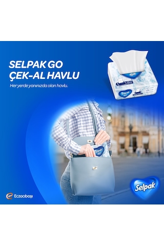 Selpak Go Çek-al Havlu 6*50 Yaprak
