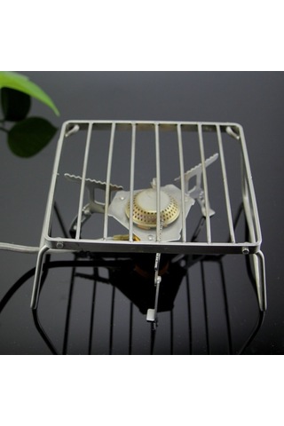 Sones Outdoor Mini Taşınabilir Katlanır Izgara Paslanmaz Çelik 304 Fırın Kafa Braketi 23x19.5x11cm Çok Renkli