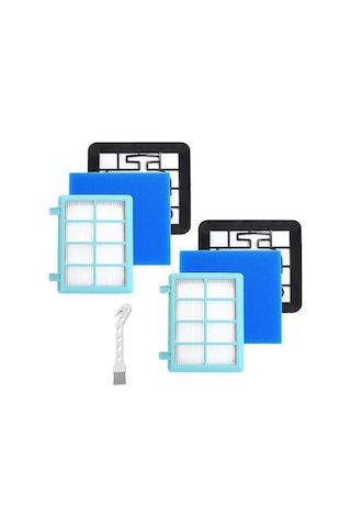 Geeroyoo Philips Powerpro Kompakt Ve Marathon Fc9330-fc9353 Serisi Süpürge Filtre Seti: Motor, Köpük Ve Hepa 13 Filtreler İle Temiz Hava Sağlama