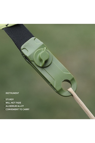 Kosona 10 Adet Yeşil Nilon Tent Klampları - Outdoor Kamp Çadır Zıpzıp Klipsi, Dayanıklı Rüzgarlı Hava İçin, Tente, Tarp, Kanopiye Uygun Koyu Yeşil