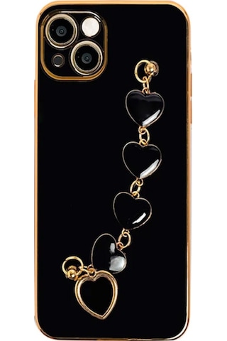 Ally Apple Uyumlu iPhone 13 Mini 5.4Inç Kilif Kalp Bileklik Tutuculu Lüx Sili 416568510