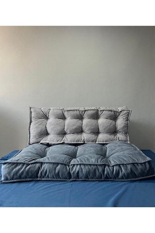 Kazayağı Desenli Berlin Model 130x70x10 Yer & Palet Minderi Kazayağı