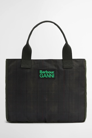 Barbour X Gannı Yağlı Tote Çanta Gn51 Duffle Bag Yesıl