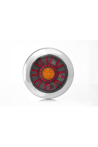 Fristom Ft-313 12V-36V Stop Lambasi Yuvarlak (3 Fonksiyonlu Park-Stop-Sinyal) (155 Mm) E9