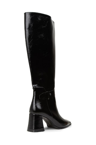 Deery Kadın Rugan Siyah Çizme - K1418zsyhm01 Siyah