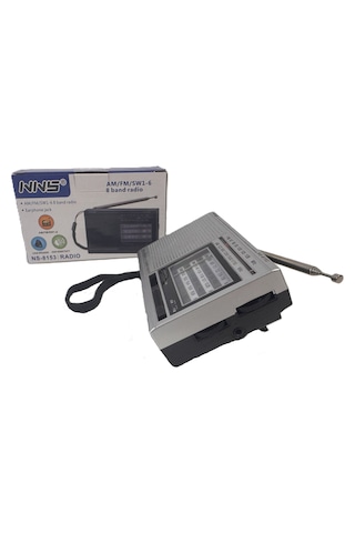 8 Bandlı Taşınabilir Pilli Cep Radyosu Deprem Çantası Radyosu