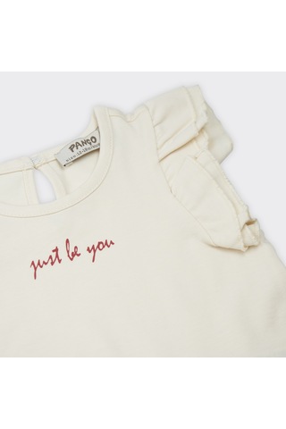 Kız Çocuk Baskı Detaylı T-shirtlü Taytlı Takım 2411gb17014-4393 001