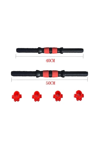 Dolıty Kaymaz Çelik Dambıl Kolu Bağlantı Ortak Barbells Bar 40cm