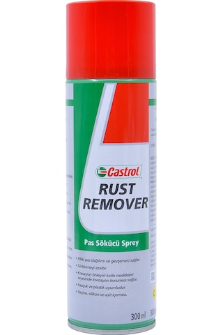 Castrol Rust Remover Mos2 Katkılı Pas Sökücü Ve Gevşetici Sprey 300 Ml