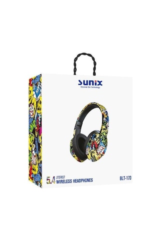 Sunix BLT-170 Bluetooth 5.4 Kulak Üstü Kulaklık