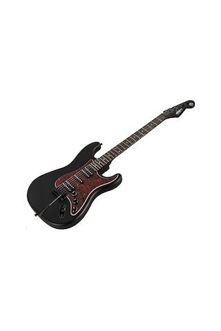 New Orleans Vega Mx Hsh Mat Siyah Elektro Gitar