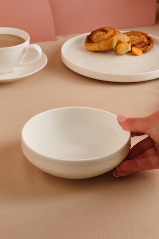 Karaca Minerva Kase 14 Cm Beyaz