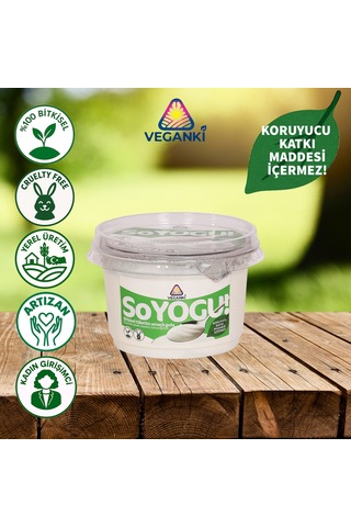 Veganki Soyogu Vegan Yoğurt 230gr-3519