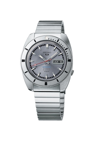 Seiko 5 Sports Srpl03k Erkek Kol Saati Gümüş