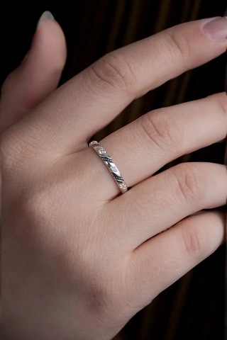 Voznesenskij Uvelirnyj Zavod 925 Ayar Gümüş Kurtar Ve Koru Yüzük, Ortodoks 163575020 Gri