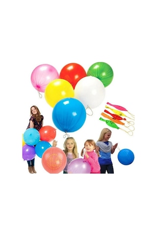Yüksek Kalite 100 Adet Lastikli Balon 33 Cm Balon Baskılı Balon İtalyan Malı Rgb Punch Balloon Renkli
