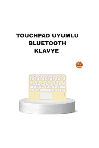 Kablosuz Bluetooth Klavye Slim Taşınabilir Tasarım Najmaddin