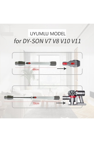 Dyson V10 Uyumlu Elektrikli Teleskopik Boru (552596789)