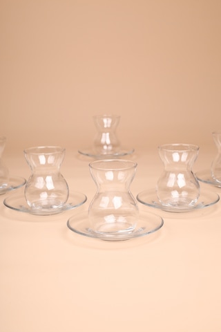 Rakle Astoria Kristalin 12 Parça Çay Seti 140 Cc Renkli