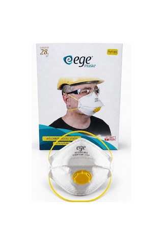 Ege 501 V Ffp1 Nr Ventinli Maske 10'lu